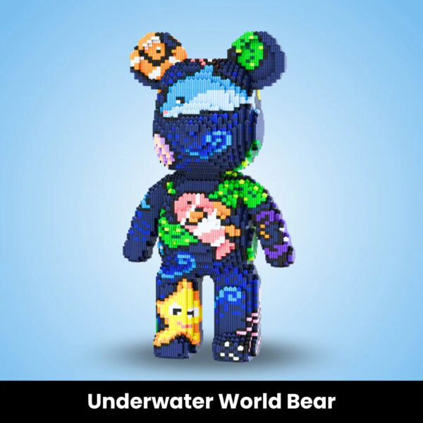 underwater world bear